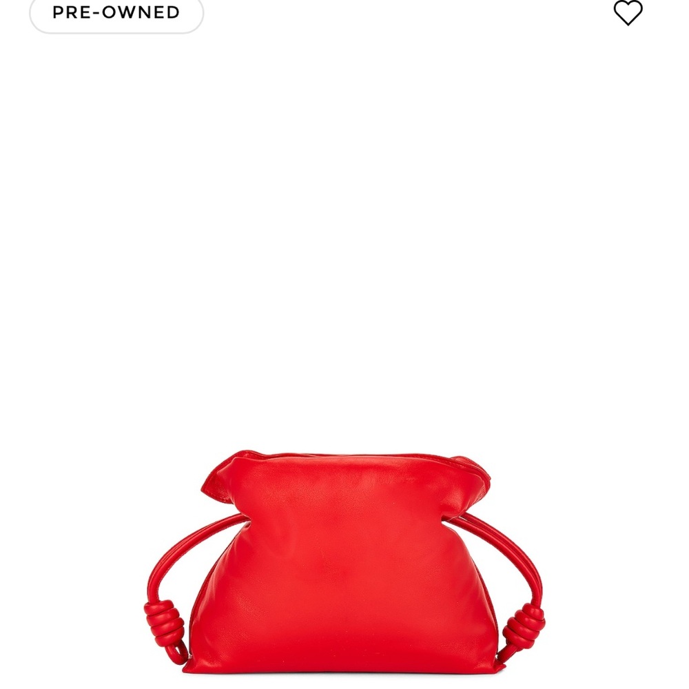 Loewe puffer flamenco red